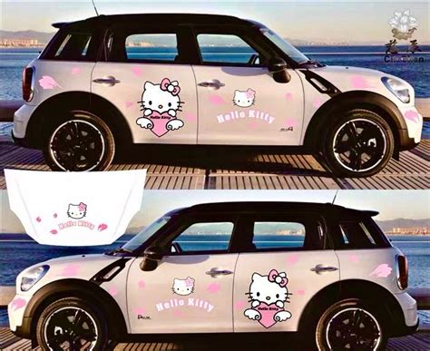 hello kitty car decal stickers